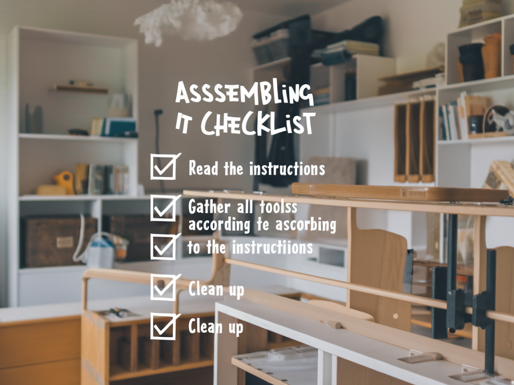 Conseils pratiques pour assembler ses meubles facilement: checkliste ike